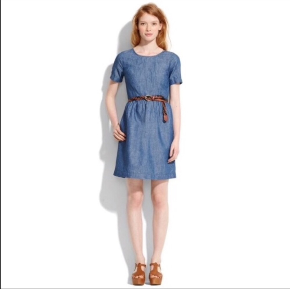 Madewell Chambray Songbird Dress